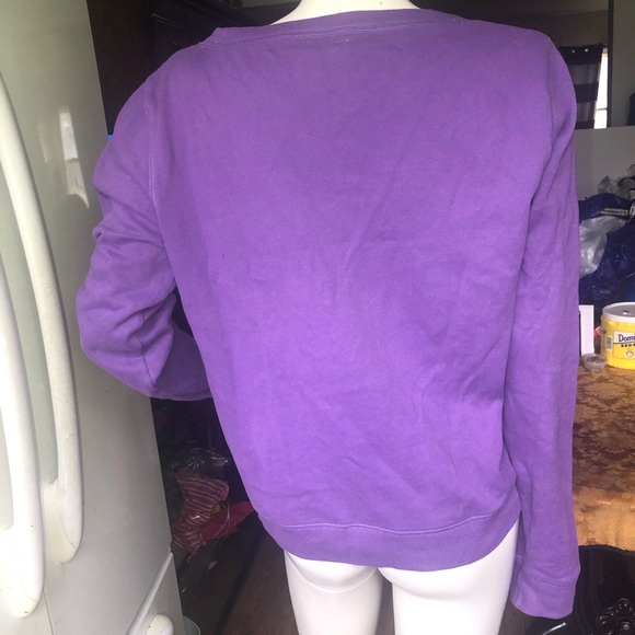 Pink Victoria’s Secret collegiate Sweatershirt - Picture 3 of 6